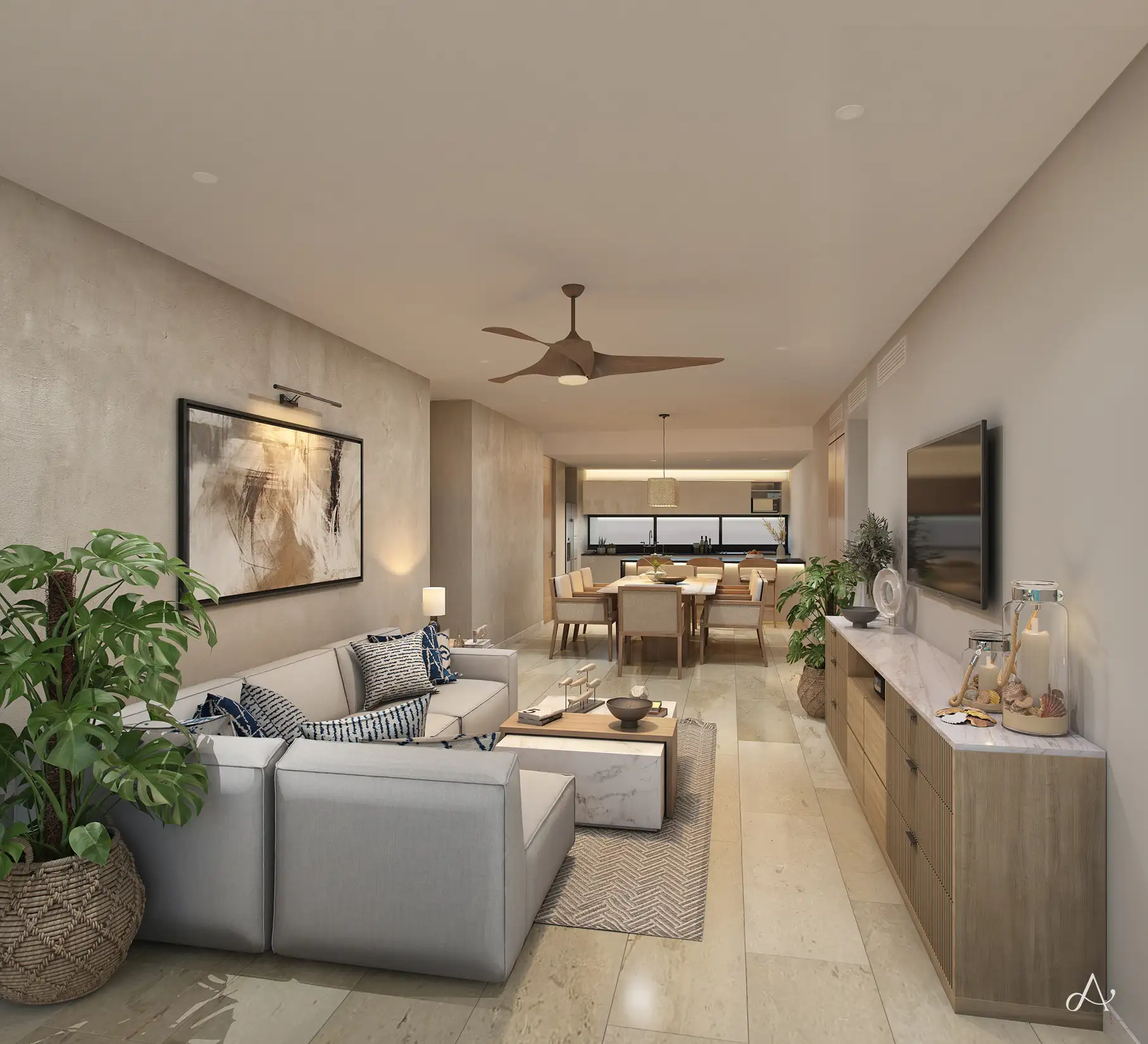 Antilia Cozumel 2 Bedroom Residence 1202 Beachfront — property photograph 2